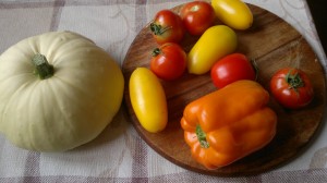 Заготовки на овощное рагу